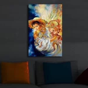 4570?ACT-26 Multicolor Decorative LED Lighted Canvas Painting