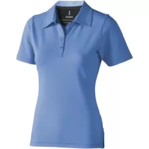 Elevate Markham Short Sleeve Ladies Polo (M) (Light Blue)