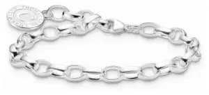Thomas Sabo X0285-007-21-L15 Charm Bracelet With Shimmering Jewellery