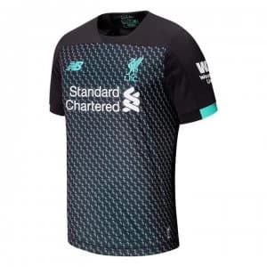 New Balance Liverpool Third Shirt 2019 2020 Junior - Black/Turq