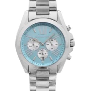 Bradshaw Chronograph Blue Dial Stainless Steel Ladies Watch