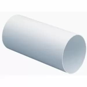 100mm 4 Round Plastic Ducting Pipe 500mm