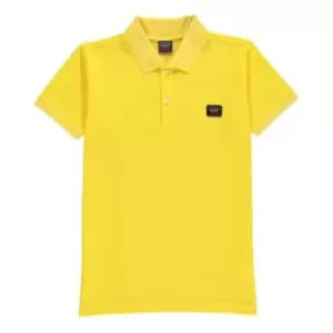 Paul And Shark Cotton Polo Top - Yellow