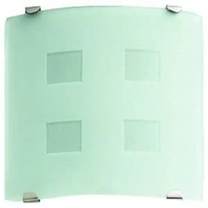 Wickes Decorative Glass Extractor Fan and Light with Timer - 100mm