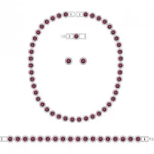 Ladies Swarovski Rhodium Plated Angelic Gift Set