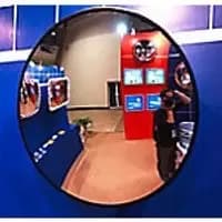 Security Mirror Black 40 x 40 x 40 cm