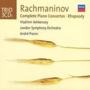 Rachmaninov Complete Piano Concertos/Rhapsody by Sergei Rachmaninov CD Album
