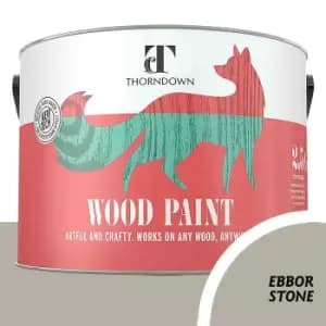 Thorndown Ebbor Stone Satin Interior and Exterior Wood Paint 2.5L