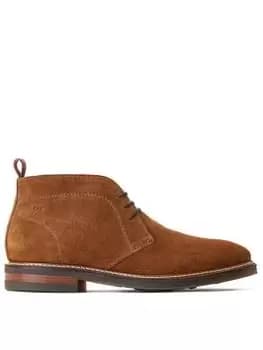 Base London Base London Denali Suede Boots, Dark Brown, Size 10, Men