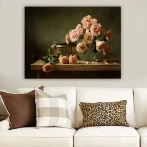 167274344_70100 Multicolor Decorative Canvas Painting