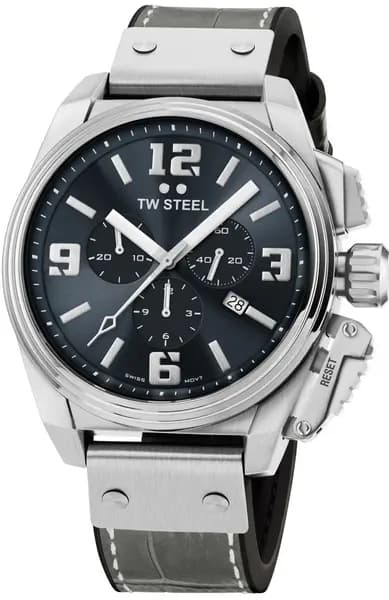 TW Steel Watch Canteen Mens D - Grey TW-527