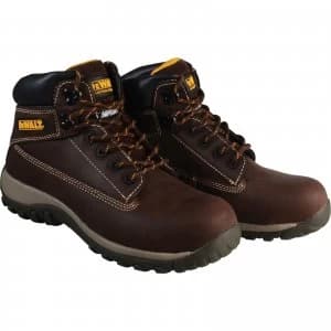 DEWALT Mens Hammer Nubuck Safety Boots Brown Size 10