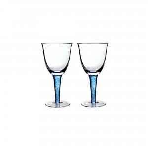 Denby Imperial Blue White Wine Glass Pack Of 2