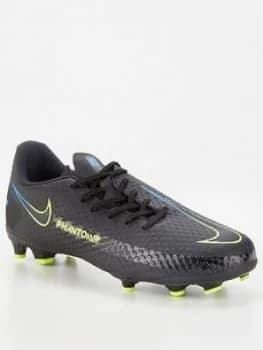 Nike Junior Phantom Gt Academy Firm Ground Football Boot - Black