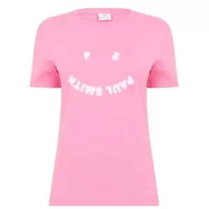 Paul Smith Happy T Shirt - Pink