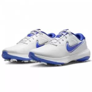 Nike Victory Pro 3 Golf Shoes White/Hyper Royal - UK12