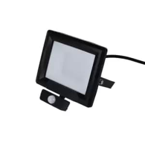 Robus HiLume 30W LED Flood Light with PIR IP65 Black Warm White - RHL3030P-04