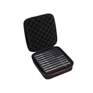 Starrett SDS Plus 2 Point Drill Bit Set, 9 Piece