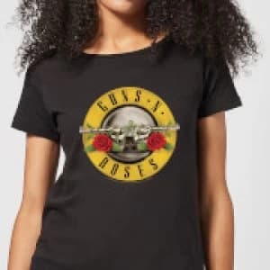 Guns N Roses Bullet Womens T-Shirt - Black