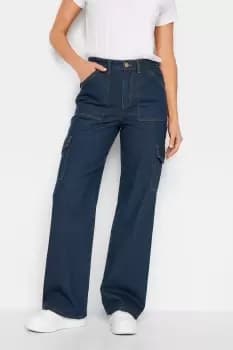 Tall Wide Leg Cargo Trousers
