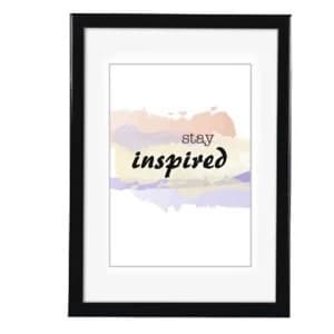 Hama Plastic Frame Madrid, Black, 30 x 45 cm