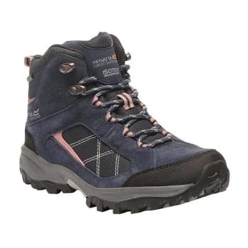 Regatta Lady Clydebank Walking Boots - Navy/AshRose