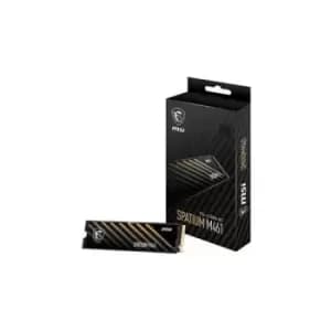 MSI SPATIUM M461 PCIe 4.0 NVMe M.2 4TB PCI Express 4.0 3D NAND