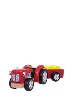 Tidlo Wooden Tractor and Trailer