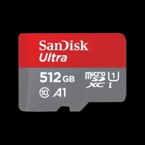 SanDisk Ultra MicroSDXC UHS-I Card with Adapter - 512GB - SDSQUAC-512G-GN6MA