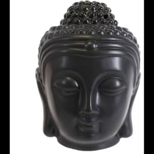 Black Buddha Head Oil Burner