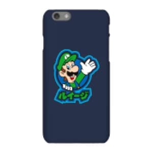 Nintendo Super Mario Luigi Kanji Phone Case - iPhone 6S - Snap Case - Gloss