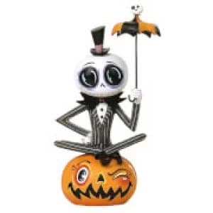 Disney Miss Mindy Nightmare Before Christmas Jack Skellington Statue - 18 cm