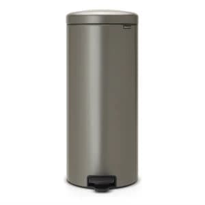 Brabantia newlcon 30L Pedal Bin - Platinum