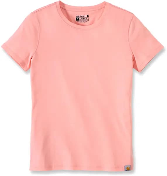 Carhartt Relaxed Fit Lightweight Crewneck Ladies T-Shirt, pink, Size L for Women