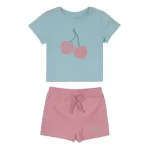Elle Elle Tee/Short Set Bb99 - Pink