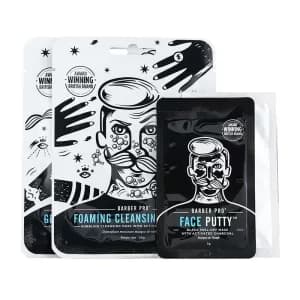 Barber Pro Skin Revival Charcoal Face Mask Kit