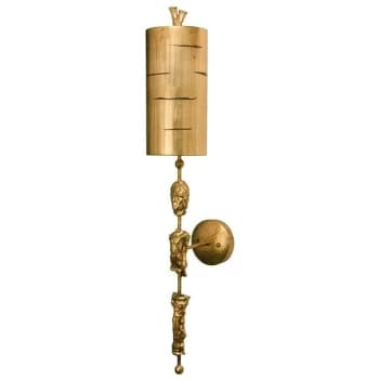 Elstead - Fragment - 1 Light Indoor Wall Light Gold Leaf, E27