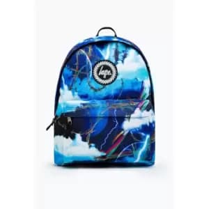 Hype Lightning Backpack (One Size) (Blue/White)