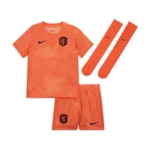 Nike Netherlands Home Minikit 2023 Infants - Orange