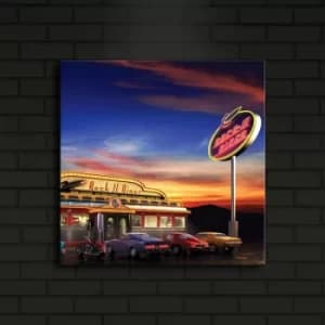 4040?ACT-24 Multicolor Decorative LED Lighted Canvas Painting