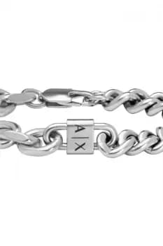Gents AX Jewellery LOGO Bracelet AXG0114040