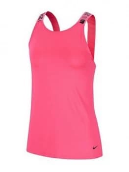 Nike Training Icon Clash Elastika Tank Top - Hyper Pink , Hyper Pink, Size 2XL, Women