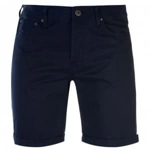 Jack and Jones Jeans Intelligence Rick Shorts - Black Iris