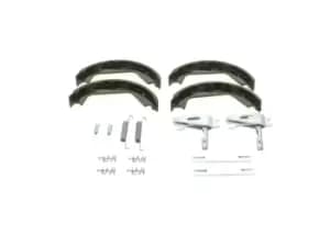 Bosch Handbrake Shoes with accessories 0 204 113 827 Parking Brake Pads,Handbrake Pads VOLVO,V70 II (285),V70 III (135),S60 I (384),S80 I (184)