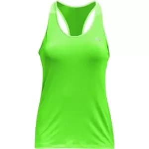Under Armour HeatGear Racer Tank Top Ladies - Green