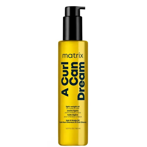 Matrix Total Results A Curl Can Dream Lightweight Oil with Sunflower Oil for Curly and Coily Hair 150ml