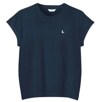 Jack Wills Endmoor Boyfriend T-Shirt - Navy