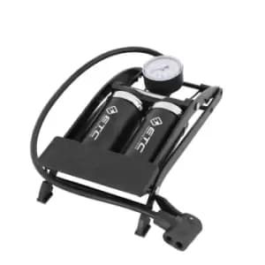 ETC SFP1000 Foot Pump with Double Barrel and Dual Head