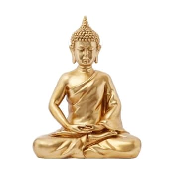 Biba Seated Buddha Ornament - Gold