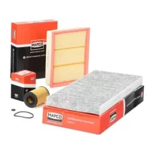 MAPCO Filter Set 68883 MERCEDES-BENZ,A-Klasse (W169),B-Klasse (W245)